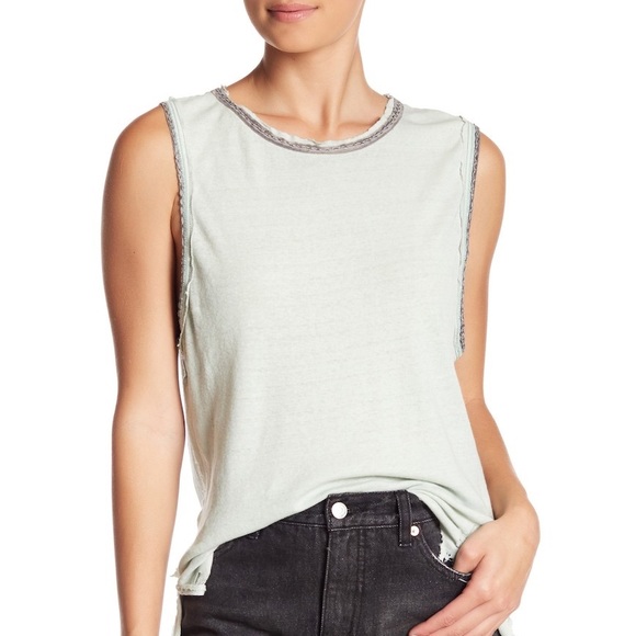 Free People Tops - NWT Free People Vintage Ringer Muscle Tank Free People Tops - NWT Free People Vintage Ringer Muscle Tank